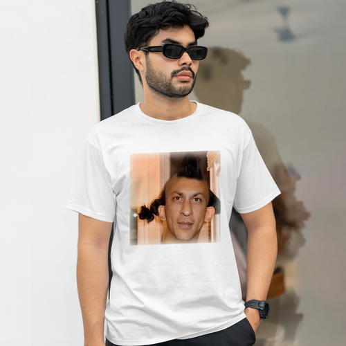 Hakla Shahrukh - Trending Brainrot Tshirt -White