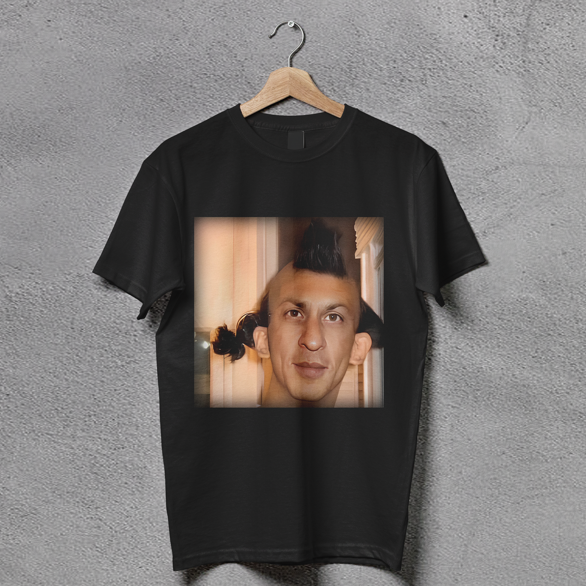 Hakla Shahrukh - Trending Brainrot Tshirt - Black
