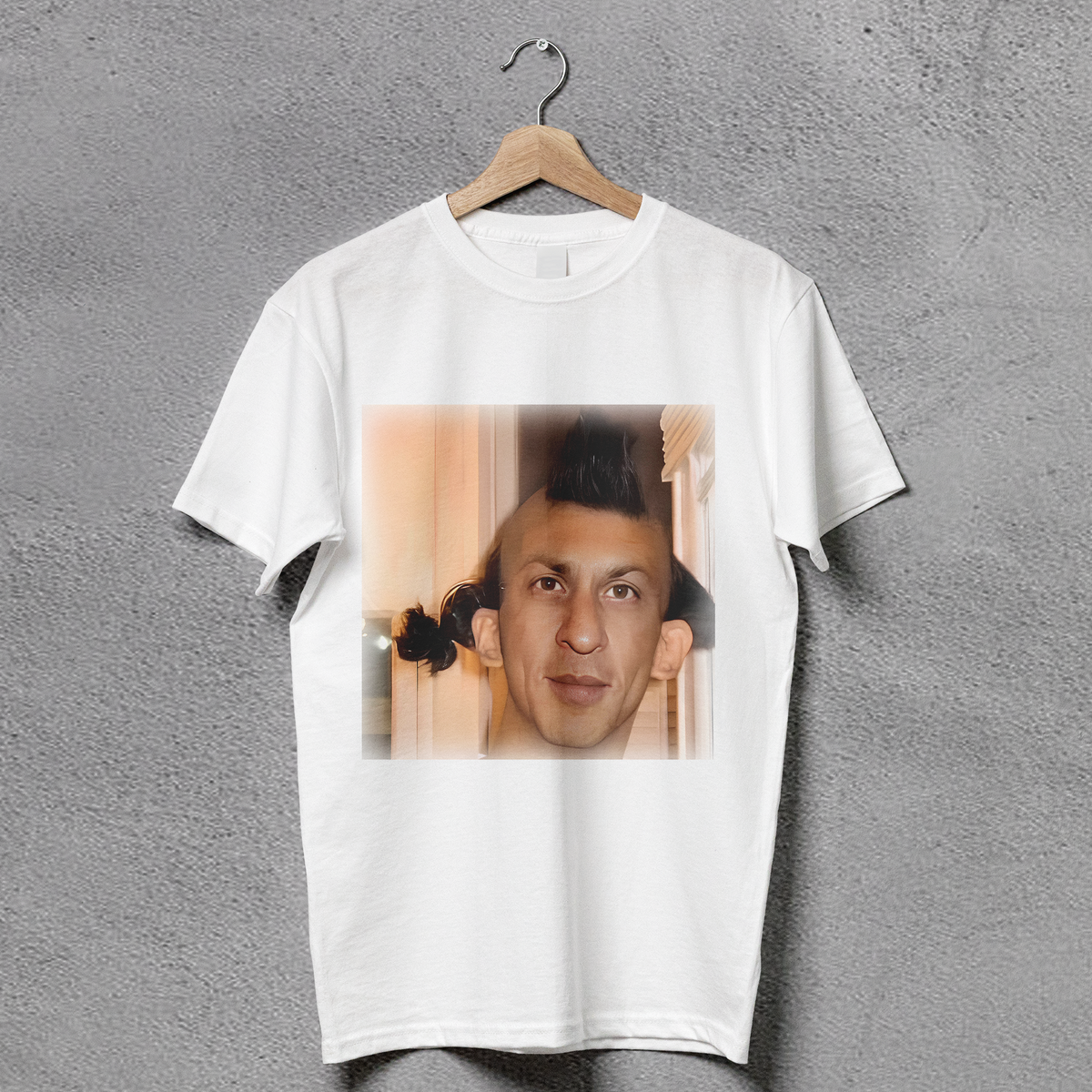 Hakla Shahrukh - Trending Brainrot Tshirt -White
