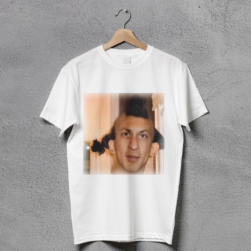 Hakla Shahrukh - Trending Brainrot Tshirt -White
